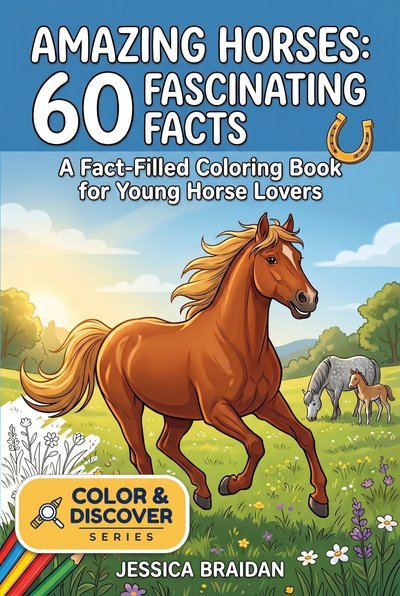 Amazing Horses: 60 Fascinating Facts by Jessica Braidan
