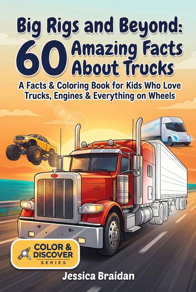 Big Rigs and Beyond: 60 Amazing Facts About Trucks by Jessica Braidan