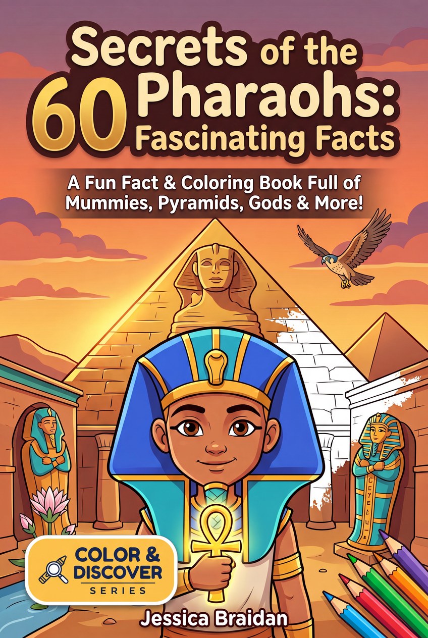 Secrets of the Pharaohs: 60 Fascinating Facts About Ancient Egypt by Jessica Braidan