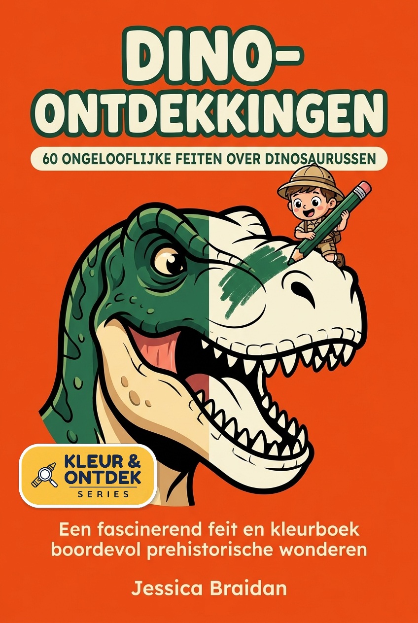Dino-ontdekkingen: 60 ongelooflijke feiten over dinosaurussen by Jessica Braidan
